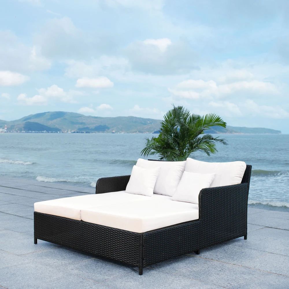 Dreamline Outdoor Furniture Poolside Sunbed With Cushion Daybed
