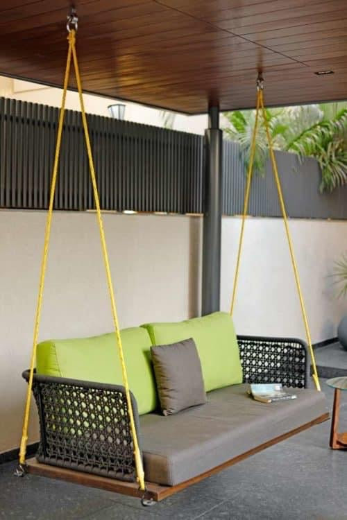 Dreamline Double Seater Hanging Swing Without Stand For Balcony