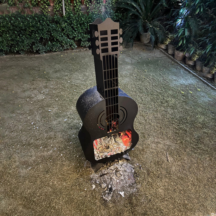 Guitar Outdoor Fire Pits