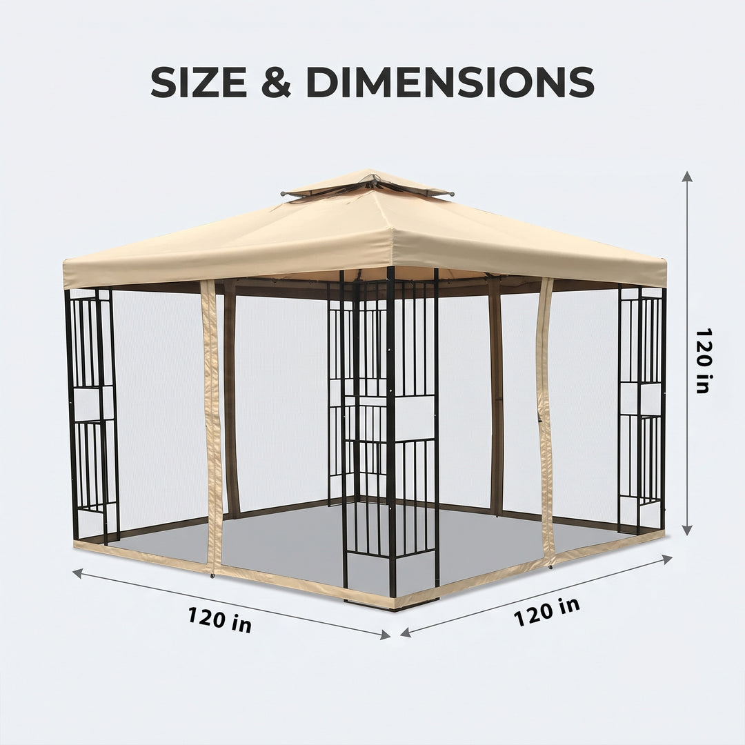 Alma Outdoor Gazebo For Garden,Terrace