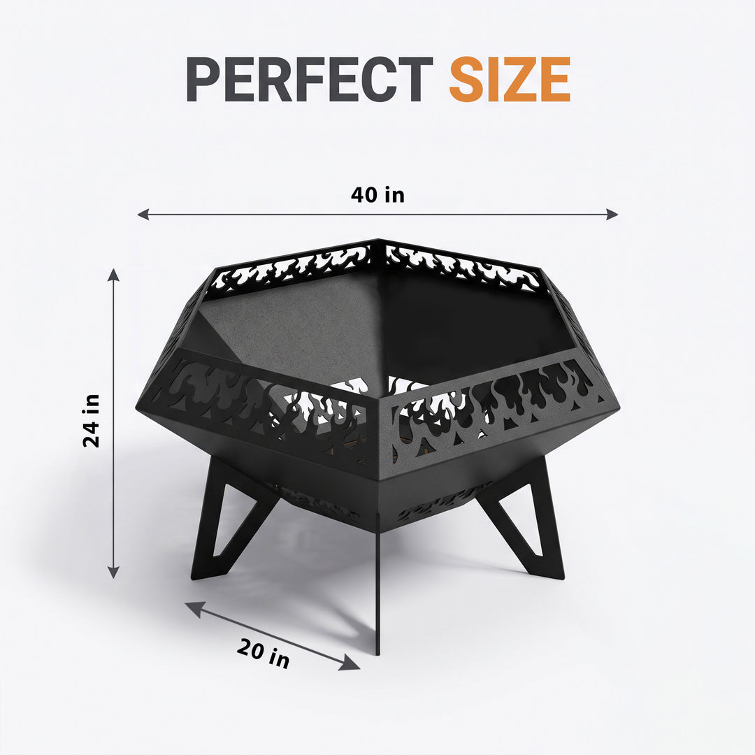Diamond Outdoor Fire Pits