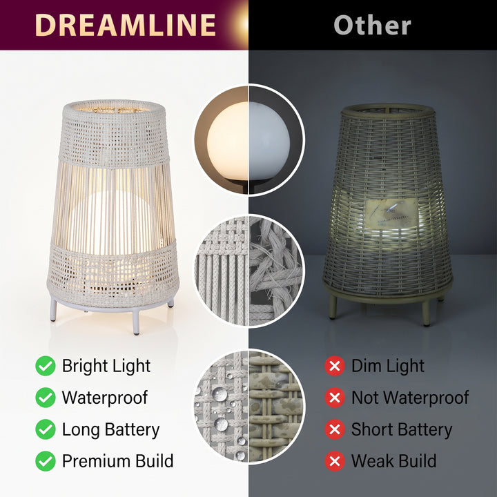 Elsie Outdoor Rope Floor Lamp