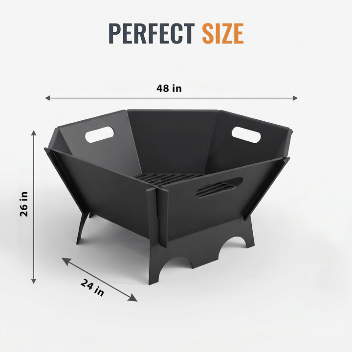 Hexa Outdoor Fire Pits