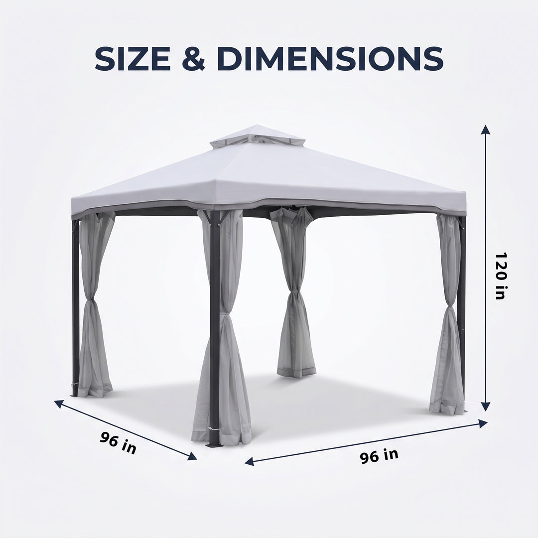 Orlova Outdoor Gazebo For Garden,Terrace