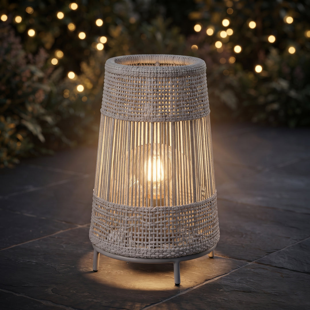 Elsie Outdoor Rope Floor Lamp
