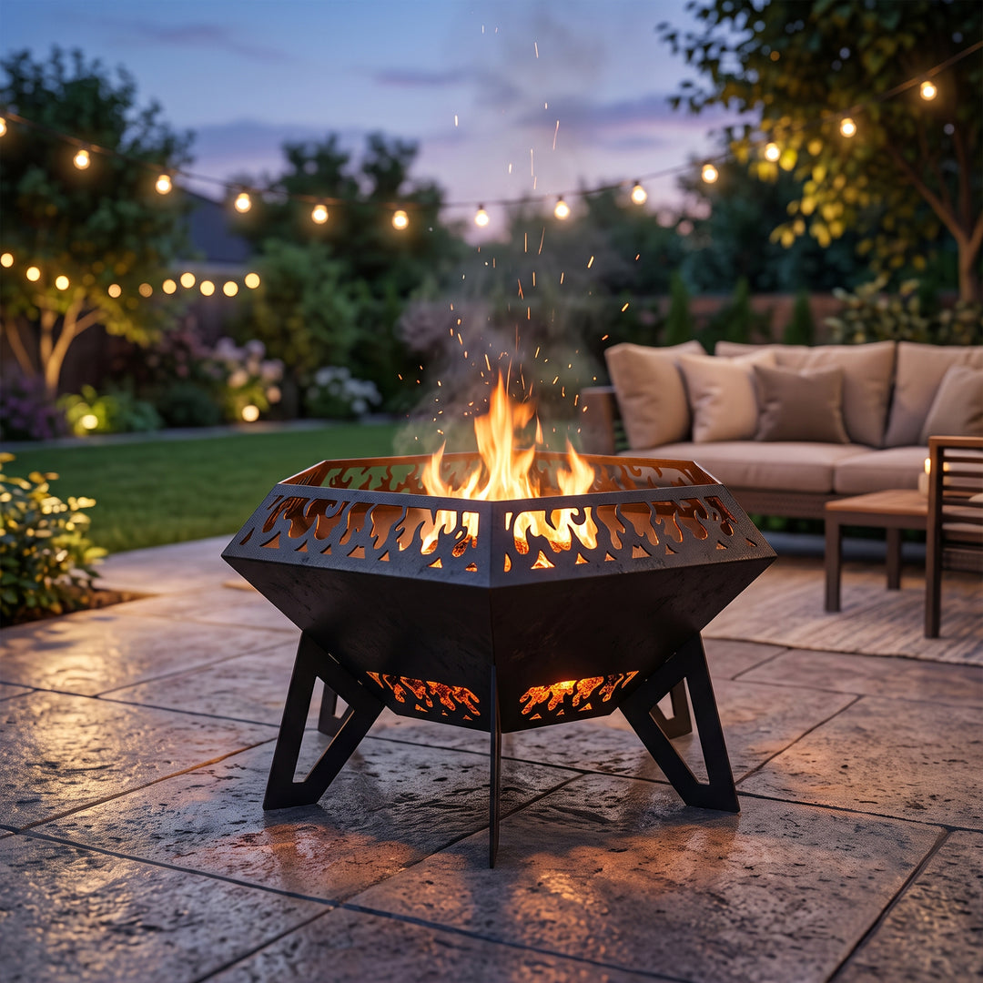 Diamond Outdoor Fire Pits