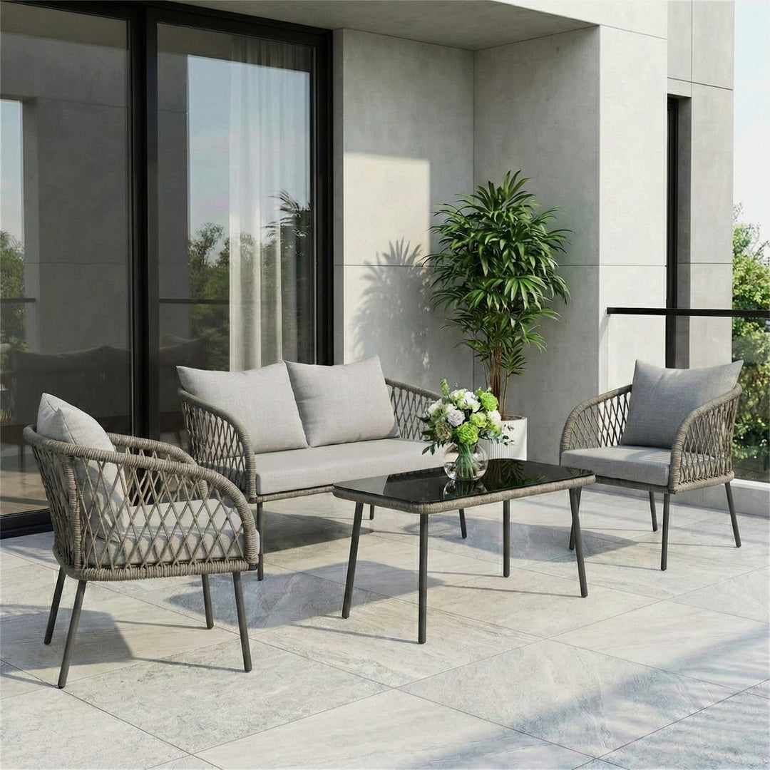 Outdoor sofa set