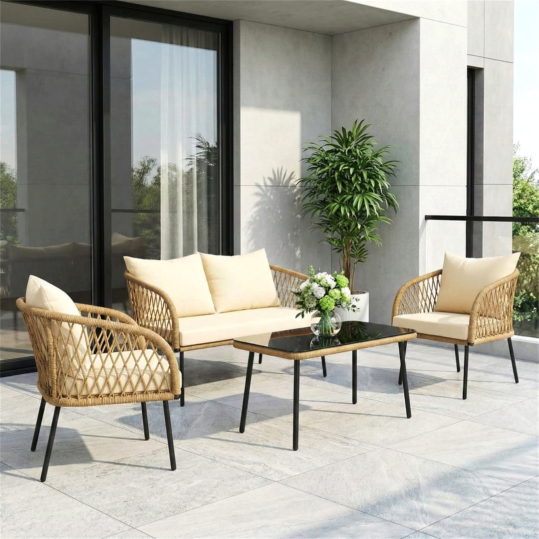 Outdoor sofa set