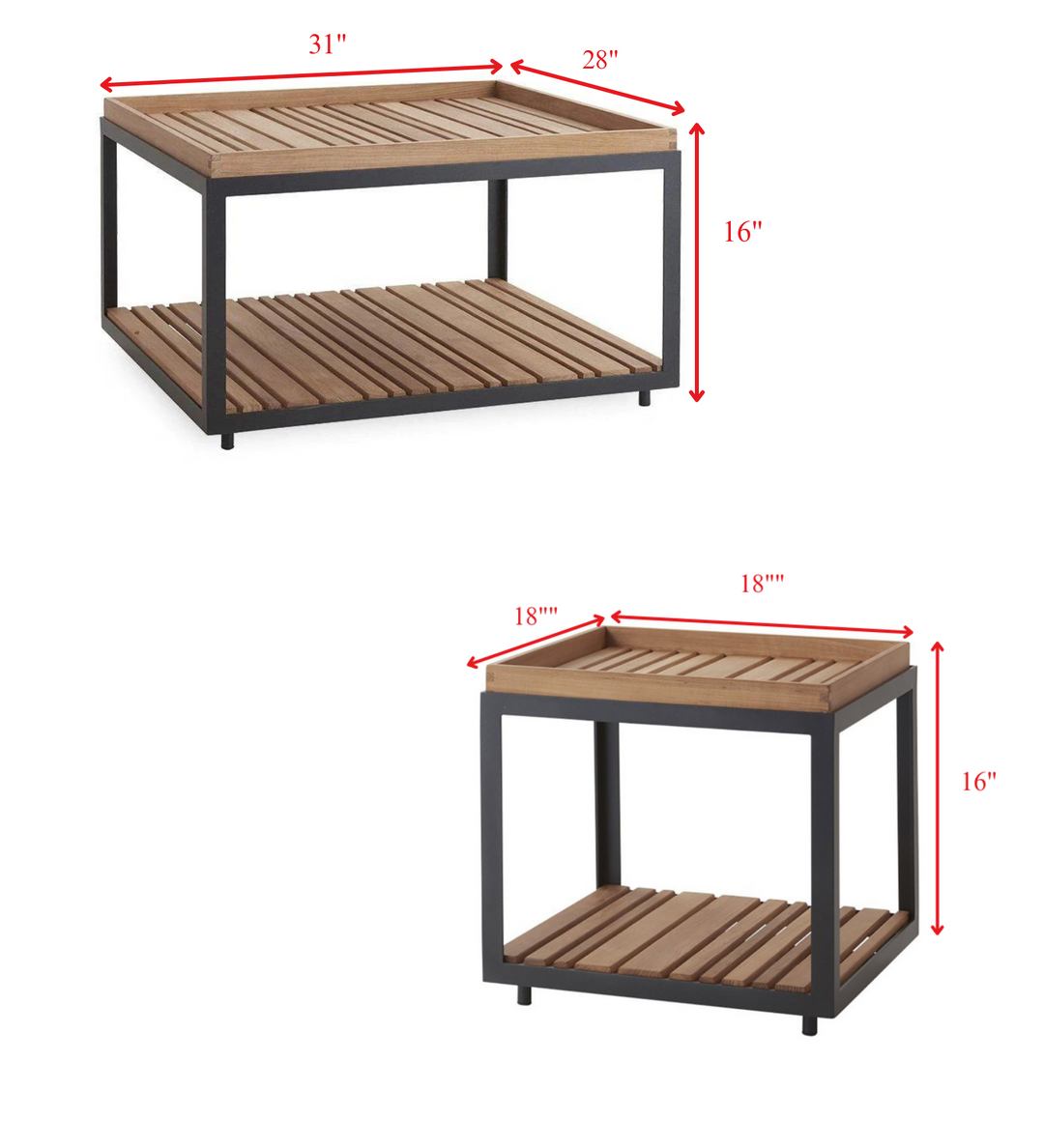 Costa Outdoor Garden Balcony Sofa Set 3 Seater , 2 Seater, 1 Single Seater 1 Side Table and 1 Center Table Set (Grey)