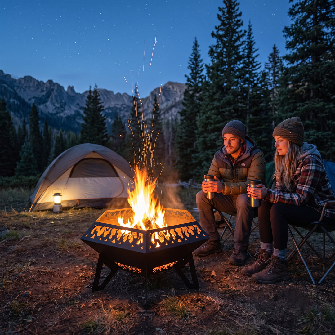 Diamond Outdoor Fire Pits