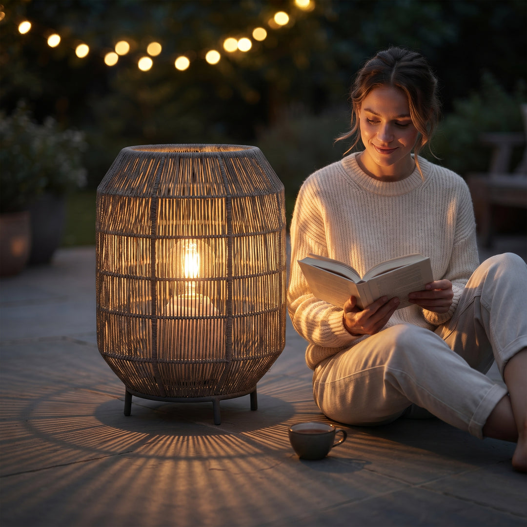 Frei Outdoor Rope Floor Lamp