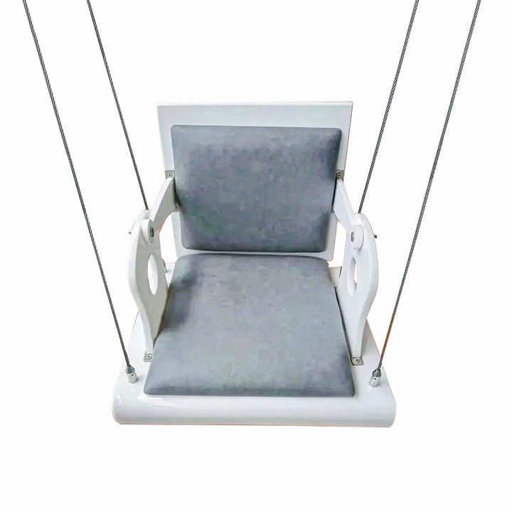 Aqua Single Seater Hanging Swing Without Stand For Balcony , Garden Swing ( Acrylic )