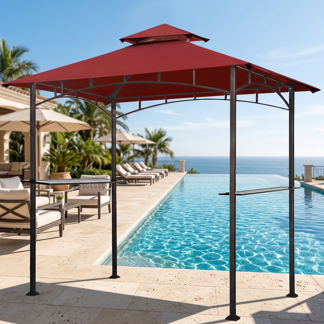 Aglaë Outdoor Gazebo For Garden ,Terrace (Black)