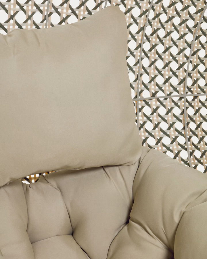 Oyla Single Seater Hanging Swing With Stand For Balcony , Garden