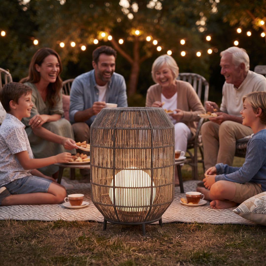 Frei Outdoor Rope Floor Lamp