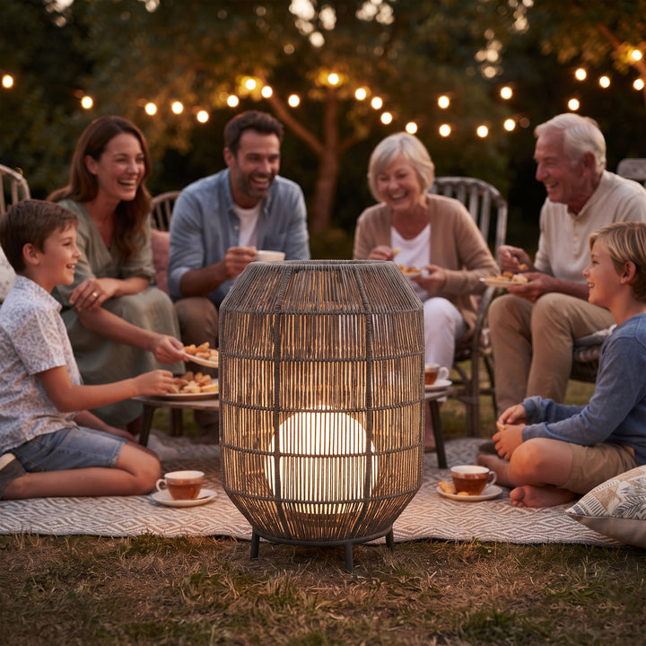 Frei Outdoor Rope Floor Lamp