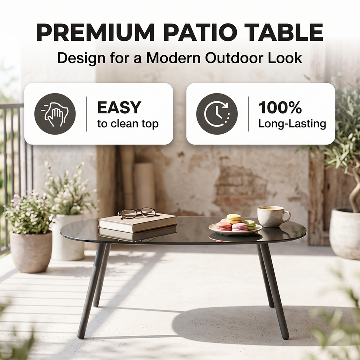 Venezia Outdoor Sofa Set 2 Seater, 2 Single seater and 1 Center Table Braided & Rope