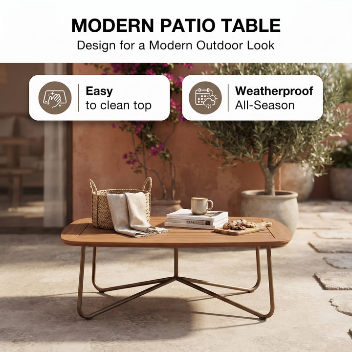 Marcela Outdoor Sofa Set 3 Seater, 2 Single seater and 1 Center Table Set (Grey) Braided & Rope