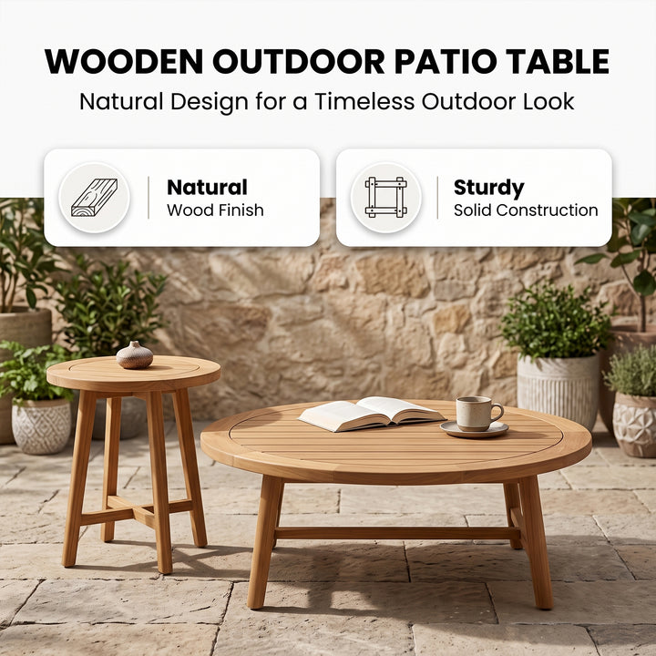 Apolo Outdoor Sofa Set 2 Seater , 2 Single seater , 1 Side table and 1 Center Table (Beige)
