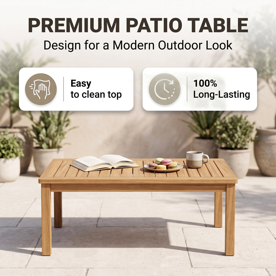 Baaz Outdoor Garden Balcony Sofa Set 2 Seater, 2 Single seater With Center Table (Brown)
