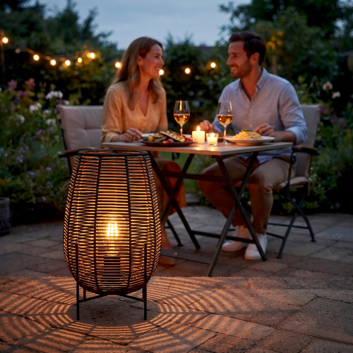 Takei Outdoor Wicker Floor Lamp