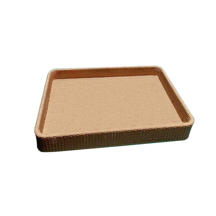 Alarico Luxury Floating Serving Tray For Swimming Pool - Light Brown( Rectangle )