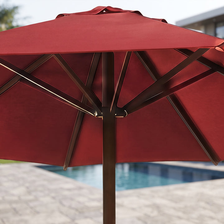 Fiore Luxury Centre Pole Garden Umbrella With Stand