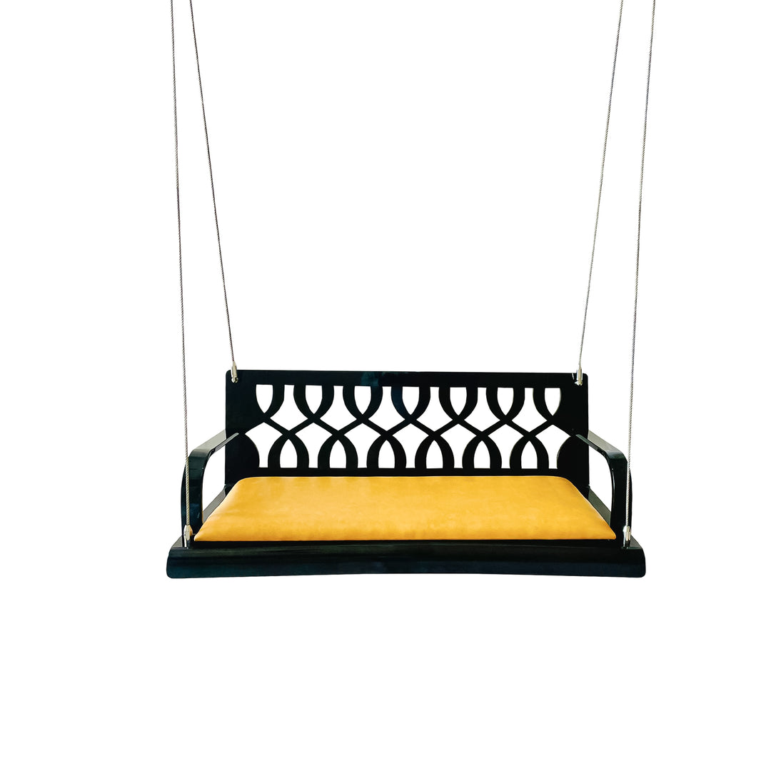 Fuerte Double Seater Hanging Swing Without Stand For Balcony , Garden Swing ( Acrylic )