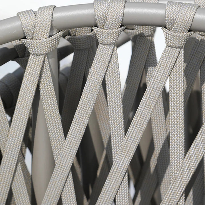 Ayla Outdoor Patio Seating Set 2 Chairs and 1 Table Set (Beige)