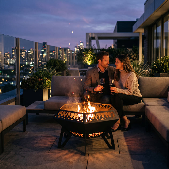 Diamond Outdoor Fire Pits