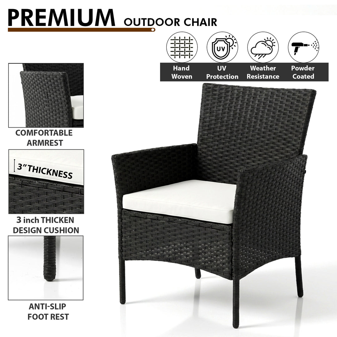 Aaru Outdoor Sofa Set 2 Seater , 2 Single seater and 1 Center Table Set
