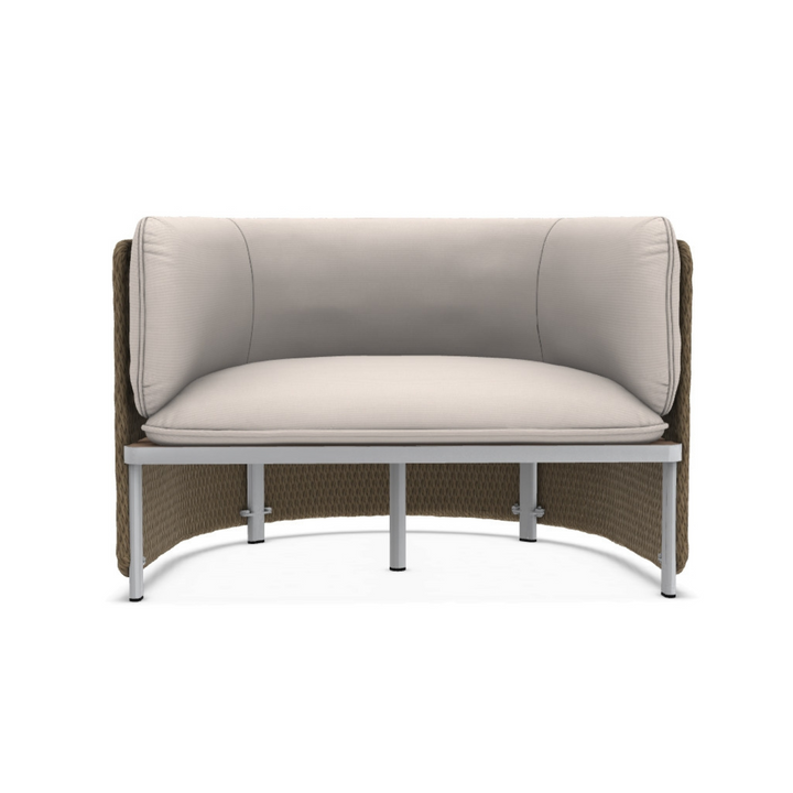 Cara Outdoor Garden Balcony Sofa Set 3 Seater, 2 Single Seater and 1 Center Table Set (Beige)