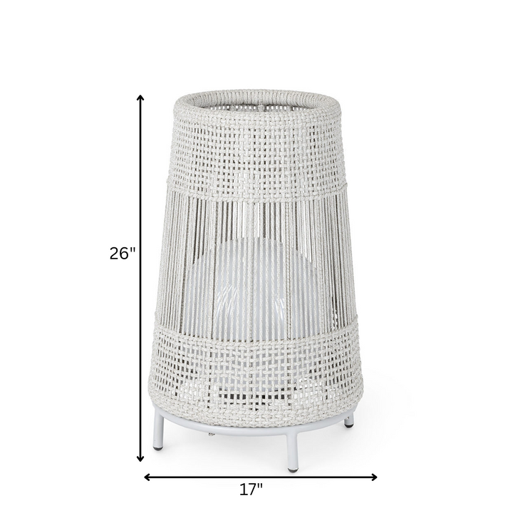 Elsie Outdoor Rope Floor Lamp