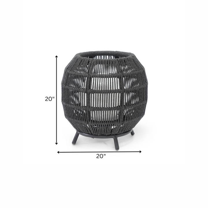 Protz Outdoor Rope Floor Lamp