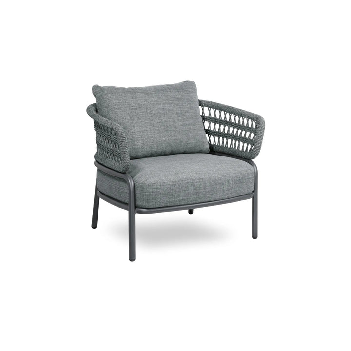 Hauwa Outdoor Garden Balcony Sofa Set 2 Seater , 2 Single Seater 1 Center Table Set Braid & Rope