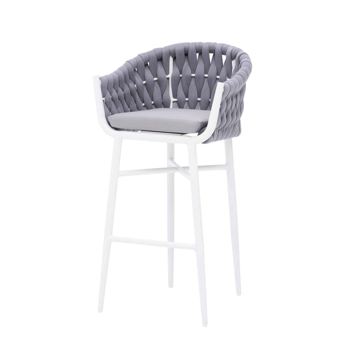 Ece Outdoor Patio Bar Chair 2 Chairs For Balcony Braided & Rope