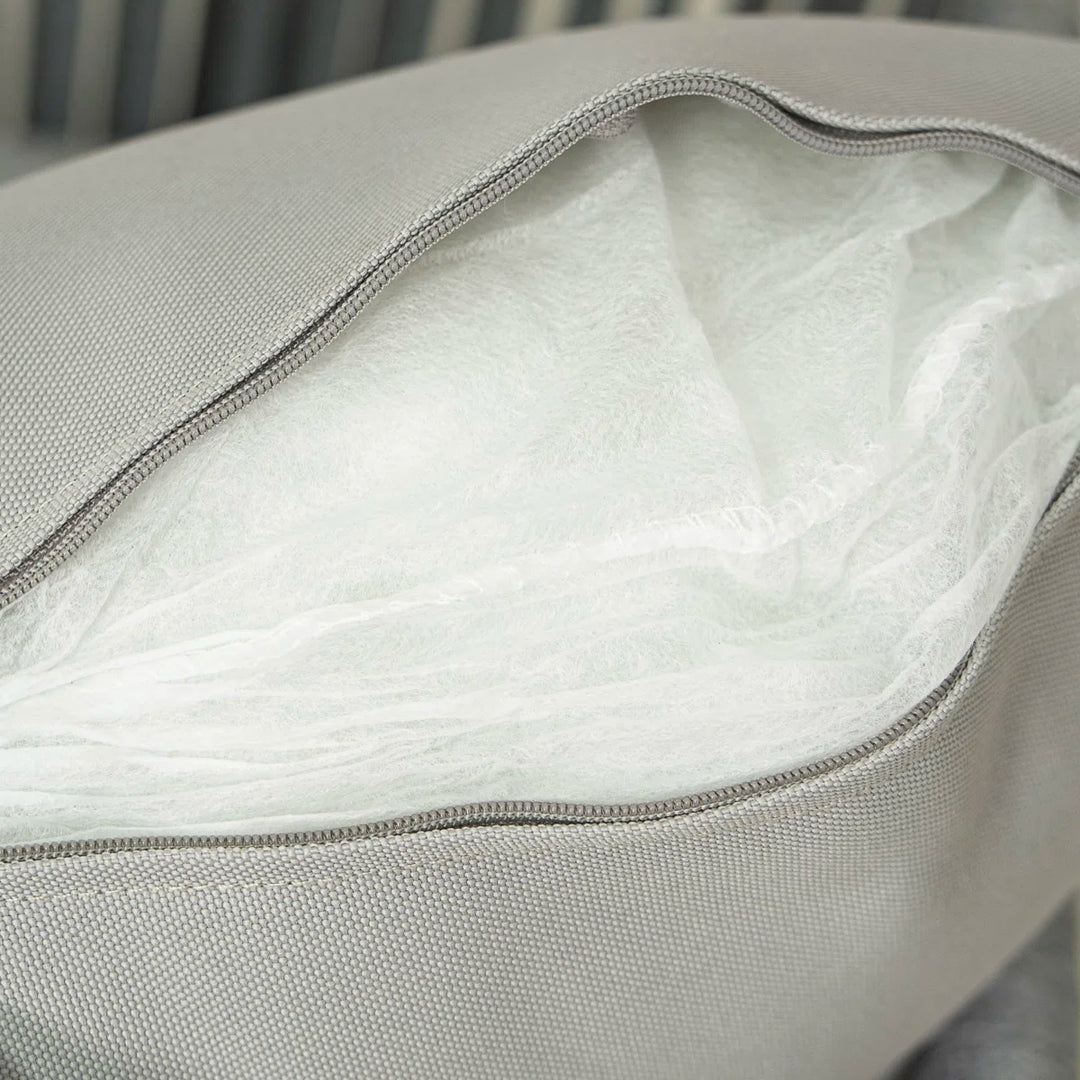 Arria Outdoor Garden Balcony Sofa Set 2 Seater,4 Single Seater With 1 Table Set, Braid & Rope (Grey + Grey)