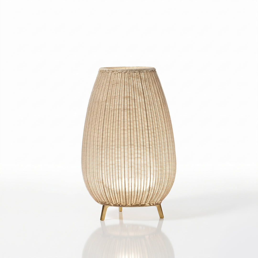 Fabel Outdoor Wicker Floor Lamp