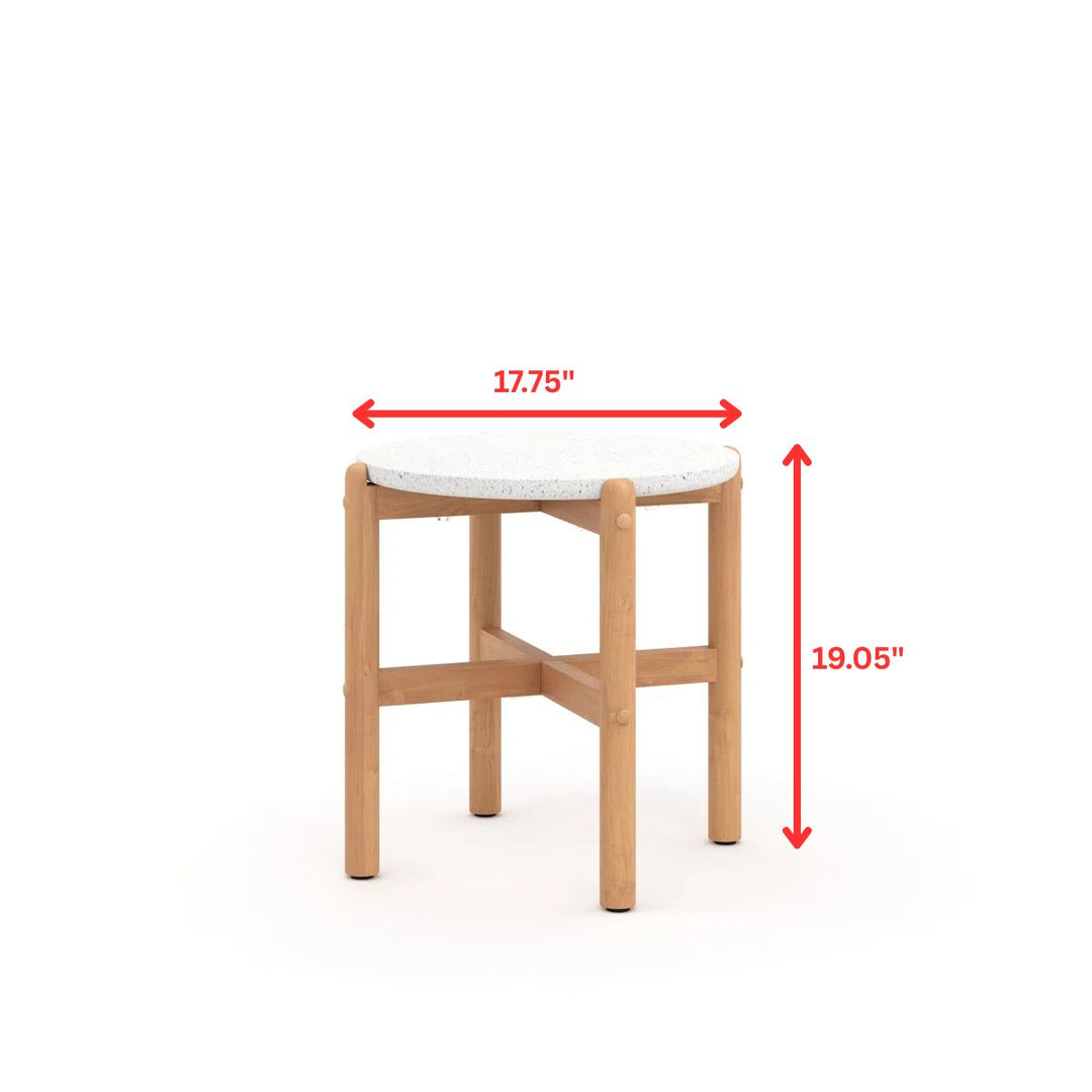 Apolo Outdoor Sofa Set 2 Seater , 2 Single seater , 1 Side table and 1 Center Table (Beige)