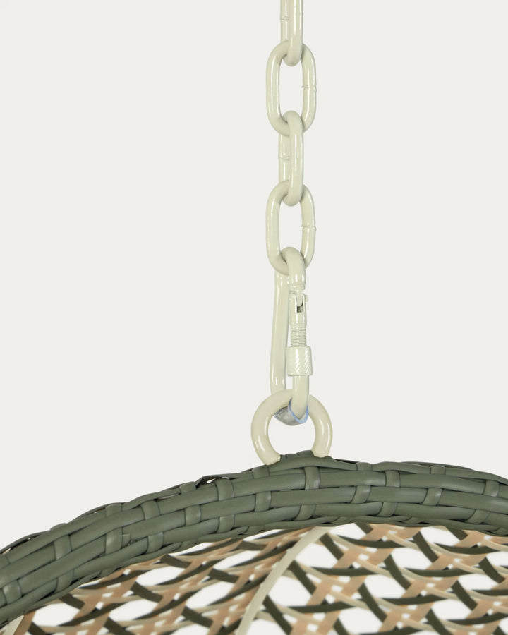 Oyla Single Seater Hanging Swing With Stand For Balcony , Garden