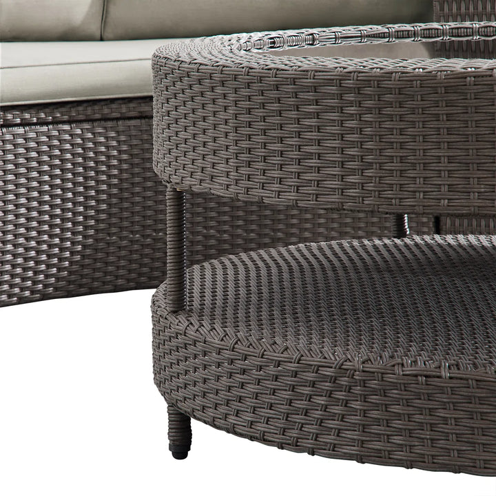 Vimi Outdoor Patio Sofa Set 6 seater and 1 Center Table
