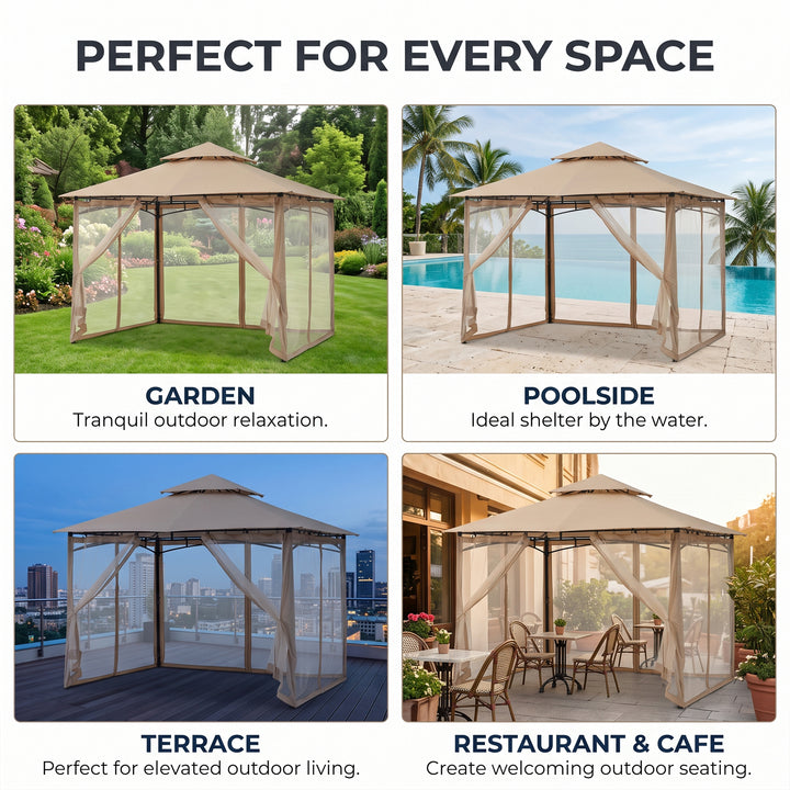 Fay Outdoor Gazebo For Garden,Terrace