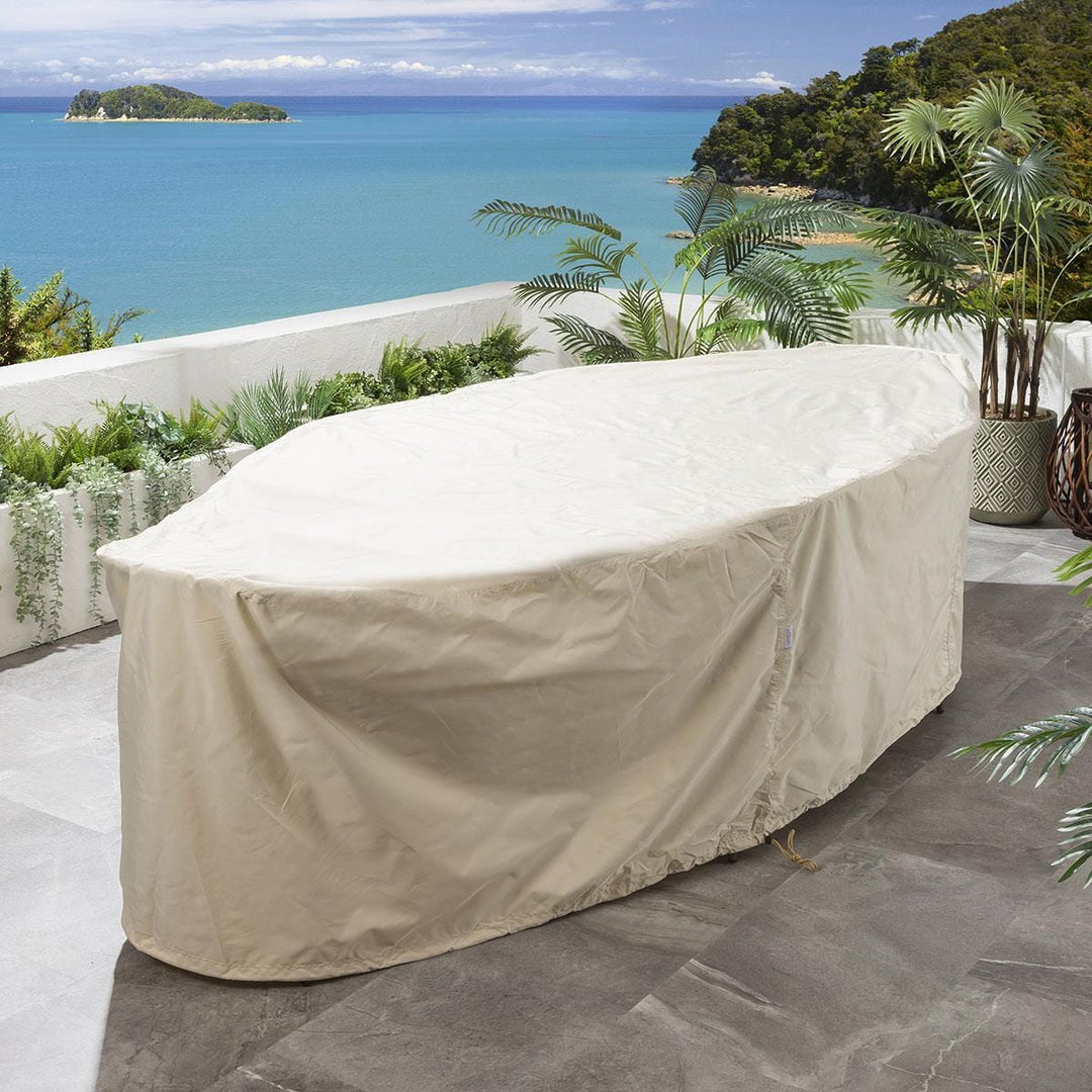 Ventus Outdoor Patio Seating Set 6 Chairs and 1 Table Set (grey)