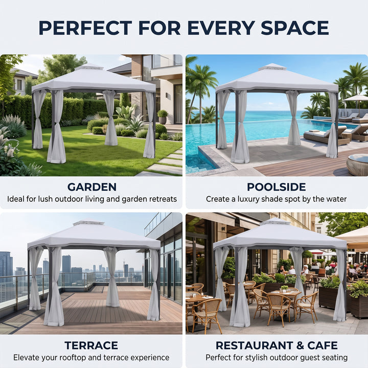 Orlova Outdoor Gazebo For Garden,Terrace