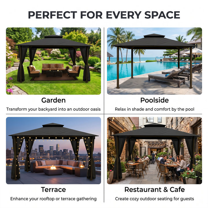 Yuli Outdoor Gazebo For Garden,Terrace