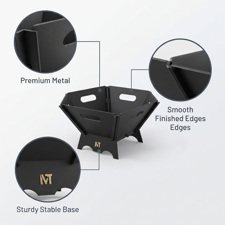 Hexa Outdoor Fire Pits
