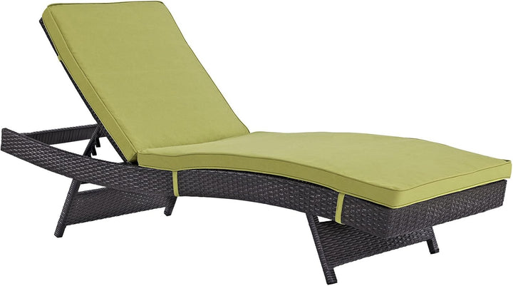 Justy Outdoor Swimming Poolside Lounger (Dark Brown)