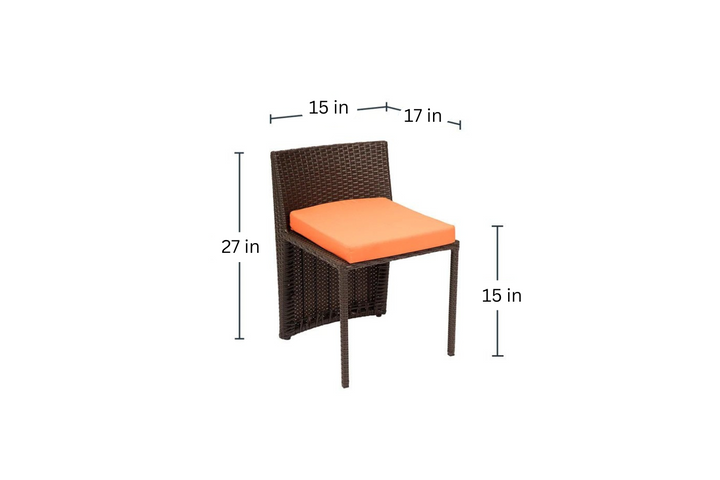 Diski Outdoor Patio Seating Set 2 Chairs and 1 Table Set