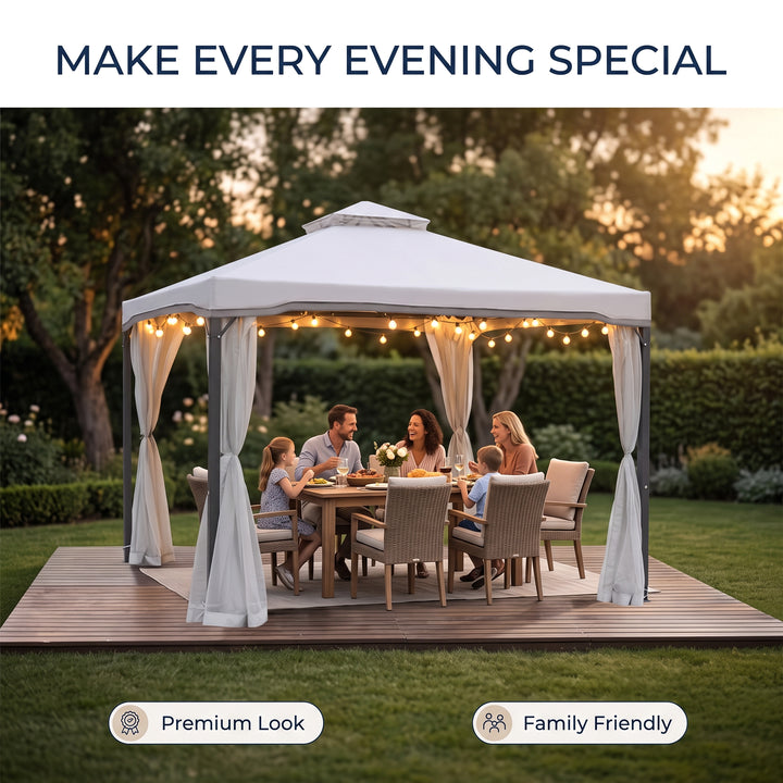 Orlova Outdoor Gazebo For Garden,Terrace