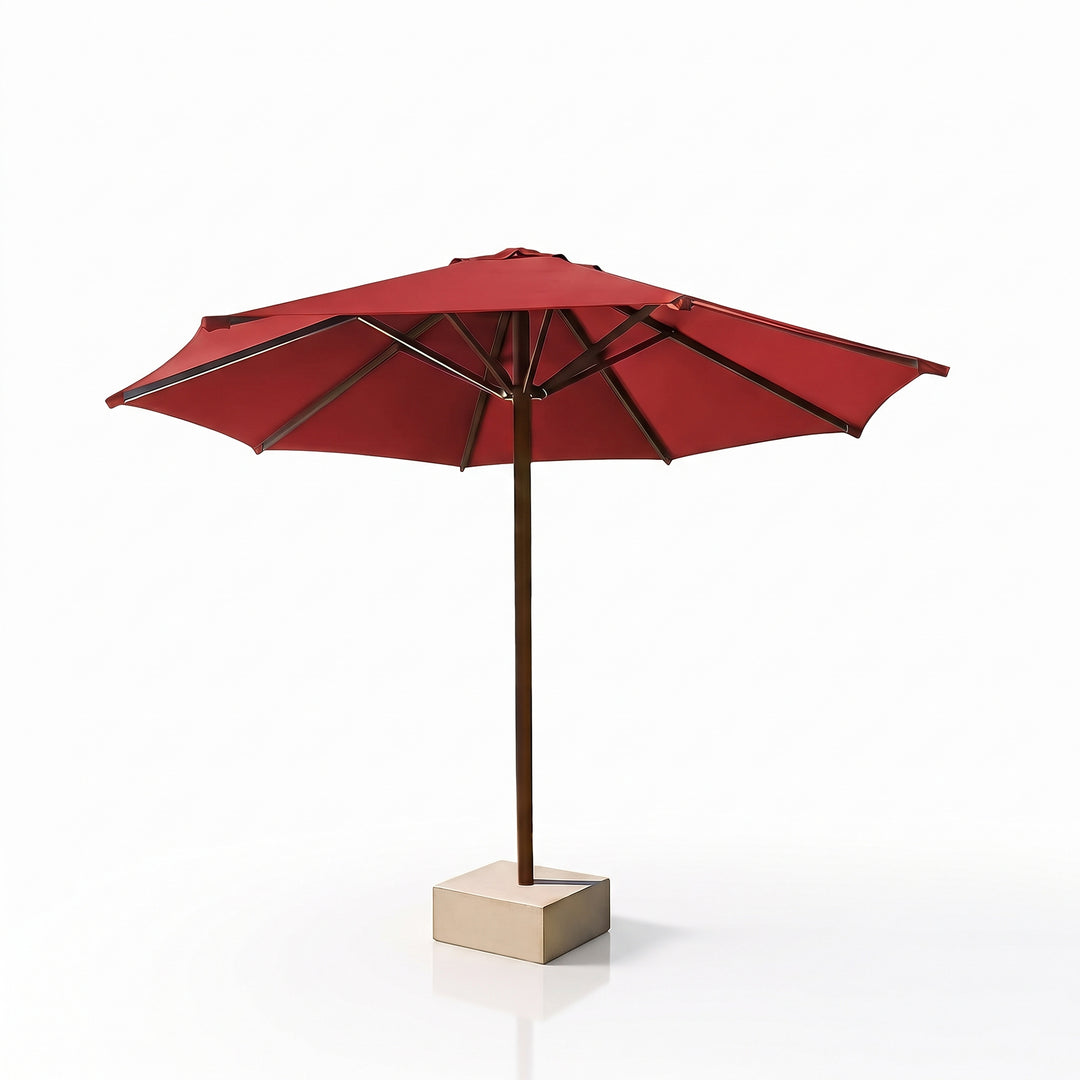 Fiore Luxury Centre Pole Garden Umbrella With Stand